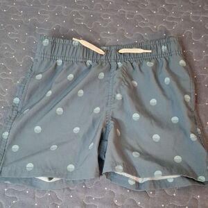 Blue Polka Dot Swim Shorts size 7-8 years